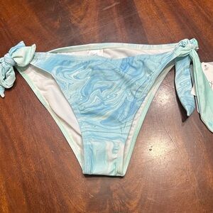 Nordstrom Blue Marble Bikini Bottom